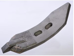 Redliczka 370x100x20 mm wzmocniona wygięta, 2-otw. pasująca do Farmet