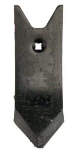 Redliczka 290x100x12 mm wygięta, 1-otw. pasująca do Köckerling, Kramp