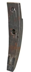 Redliczka 350x80x30 mm wzmocniona wygięta, 1-otw. pasująca do Köckerling, Kramp