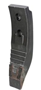 Redliczka 260x80x20 mm wzmocniona wygięta, 2-otw. pasująca do Horsch, Kramp