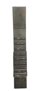 Redliczka 433x76 mm wzmocniona płaska, 2-otw. pasująca do Bednar, Kramp