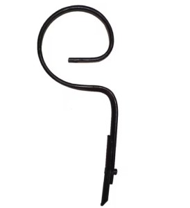 Ząb sprężynowy, 32x12x520 mm z redliczką