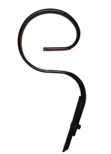 Ząb sprężynowy, 32x10x525 mm prosty z redliczką