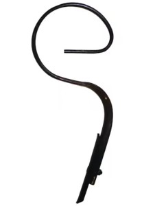 Ząb sprężynowy, 45x10x580 mm z redliczką pasuje do Silowolf Kverneland