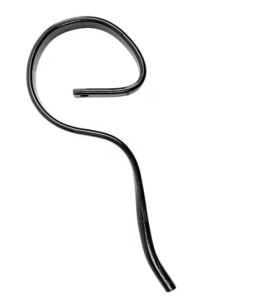 Ząb sprężynowy, 25x8x340 mm bez redliczki pasuje do Rau, Kverneland