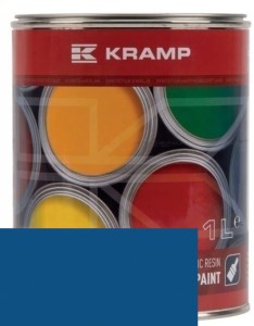 Kramp Lakier pasujący do maszyn Rabe, niebieski 1 L