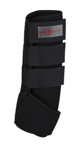 Ochraniacze dla konia, neoprenowe, czarny, roz. Full, 4 szt., Covalliero