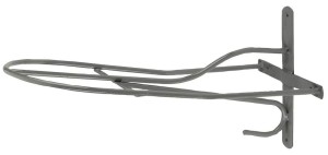 Wieszak na siodło, szary, Kerbl