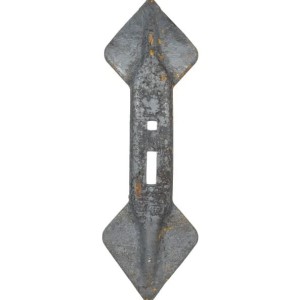 Redlica 450x135x19.5 mm obracalna wygięta, 2-otw.