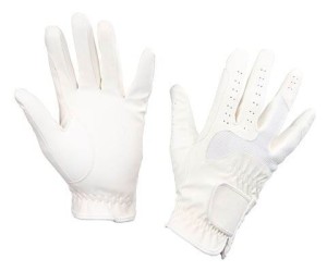Rękawiczki jeździeckie Gloria, biały, rozmiar XS, Covalliero