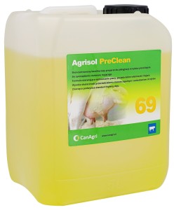 Płyn do mycia wymion Agrisol PreClean 69, 5 kg, Can Agri