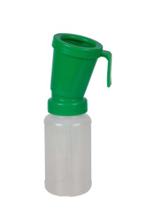 Kubek do dezynfekcji strzyków, pianowy, zielony, 300 ml