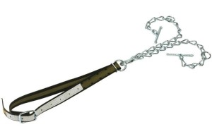 Wiązanie dla bydła z 2 łańcuchami i karabińczykiem Profi, 130 x 4 cm, Kerbl