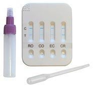 Test wykrywający przyczyny biegunki u cieląt i krów, 5 szt., Kerbl