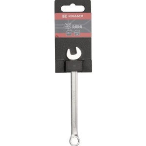 Klucz płasko-oczkowy, 9 mm, Kramp