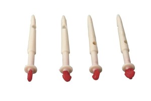 Sztyfty jednorazowe do rozszerzania strzyków, 7 cm, 10 szt., Kerbl