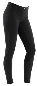 Bryczesy Economic, dziecięce, czarny, roz. 140, Covalliero