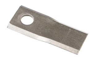 Nożyk kosiarki rotacyjnej lewy 107x45x4 mm otwór Ø 18.25 mm okrągły pasuje do Kuhn/John Deere/New Holland 25 szt.