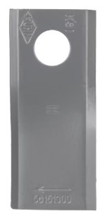 Nożyk kosiarki rotacyjnej prawy 93x40x3 mm otwór Ø 16.25 mm okrągły pasuje do Kuhn 25 szt.