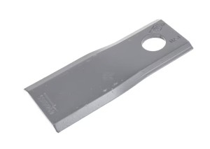 Nożyk kosiarki rotacyjnej lewy 122x45x4 mm otwór Ø 18.25 mm okrągły pasuje do Kuhn 25 szt.