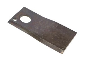 Nożyk kosiarki rotacyjnej prawy 107x48x4 mm otwór Ø 18.50 mm okrągły pasuje do Vicon/PZ 25 szt.