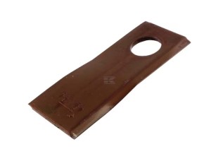 Nożyk kosiarki, 100 x 39 x 3, Ø 19, prawy, wygięty, pasuje do Sipma