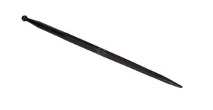 Ząb ładowacza, prosty, profil podwójne T 36x900 mm końcówka szpiczasta z nakrętką M22x1.5 czerwony SHW