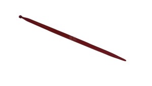 Ząb ładowacza, prosty, profil podwójne T 36x1100 mm końcówka szpiczasta z nakrętką M20x1.5 czerwony SHW