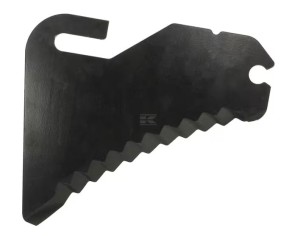 Nóż prasy zwijającej powlekany wolframem