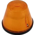 Lampa obrysowa okrągła, 12/24V pomarańczowa, przykręcana Waś