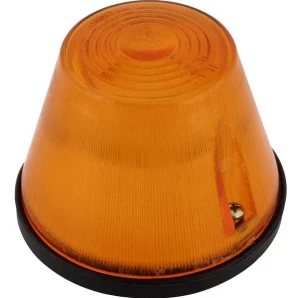 Lampa obrysowa okrągła, 12/24V pomarańczowa, przykręcana Waś