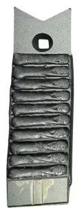 Redliczka 265x80 mm wzmocniona płaska, 1-otw. pasująca do Farmet, Kramp