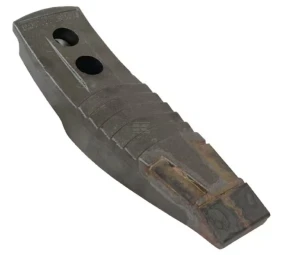 Dziób redlicy 260x65x6 mm wzmocniona wygięta, 2-otw. pasująca do Pöttinger, Kramp