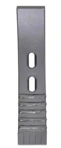 Redliczka 382x70x20 mm wzmocniona wygięta, 2-otw. uniwersalna