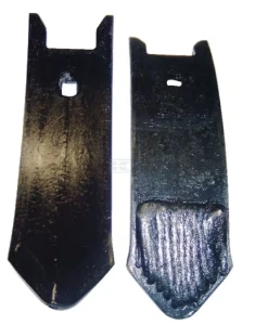 Dziób redlicy 275x80x12 mm wzmocniony wygięty, 1-otw. pasujący do Horsch, Kramp