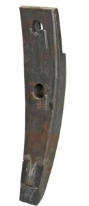 Redliczka 350x80x30 mm wzmocniona wygięta, 1-otw. pasująca do Köckerling, Kramp