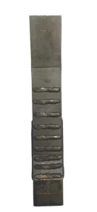Redliczka 433x76 mm wzmocniona płaska, 2-otw. pasująca do Bednar, Kramp