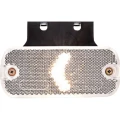 Lampa obrysowa LED, prostokątna, 12/24V z przewodem Kramp