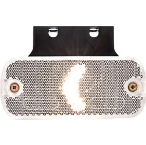 Lampa obrysowa LED, prostokątna, 12/24V z przewodem Kramp