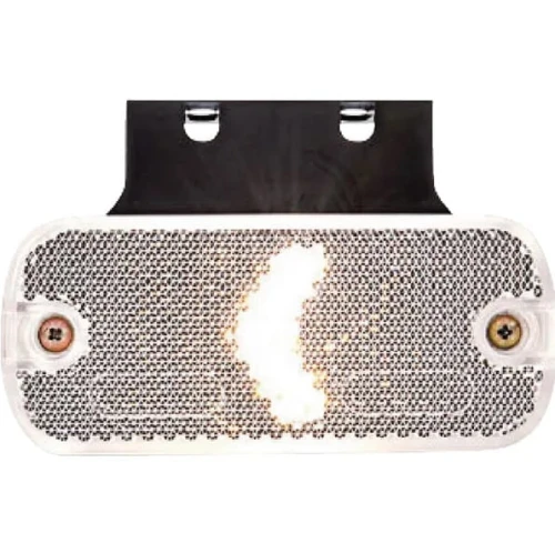 Lampa obrysowa LED, prostokątna, 12/24V z przewodem Kramp