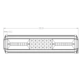 Lampa robocza długa LED, 81W, 7290lm, prostokątna, 12/24V z przewodem, Combo, 54 LED Kramp