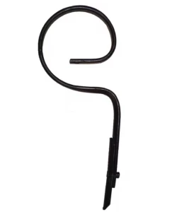 Ząb sprężynowy, 32x12x520 mm z redliczką