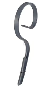 Ząb sprężynowy, 32x10x530 mm prosty z redliczką