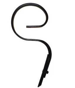 Ząb sprężynowy, 45x12x650 mm prosty z redliczką