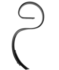 Ząb sprężynowy, 50x13x710 mm z redliczką