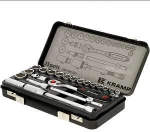 Kramp Zestaw kluczy nasadowych 3/8” 23 ele.