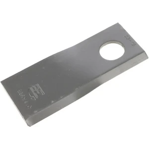 Nożyk kosiarki rotacyjnej lewy 126x47x4 mm owalny otwór 23.0x20.5 mm pasuje do Taarup 25 szt.