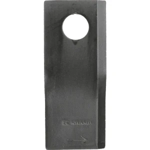 Nożyk kosiarki rotacyjnej lewy 112x48x4 mm otwór Ø 19 mm okrągły pasuje do Fella/Krone 25 szt.