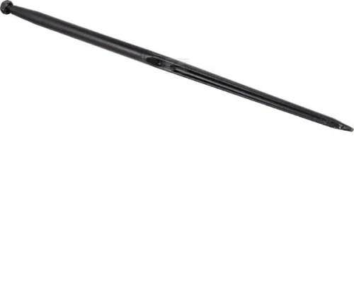 Ząb ładowacza, prosty, profil podwójne T 42x1200 mm końcówka szpiczasta z nakrętką M28x1.5 czarny gopart