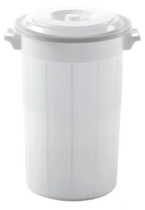 Beczka na paszę, biały, 100 l, Kerbl